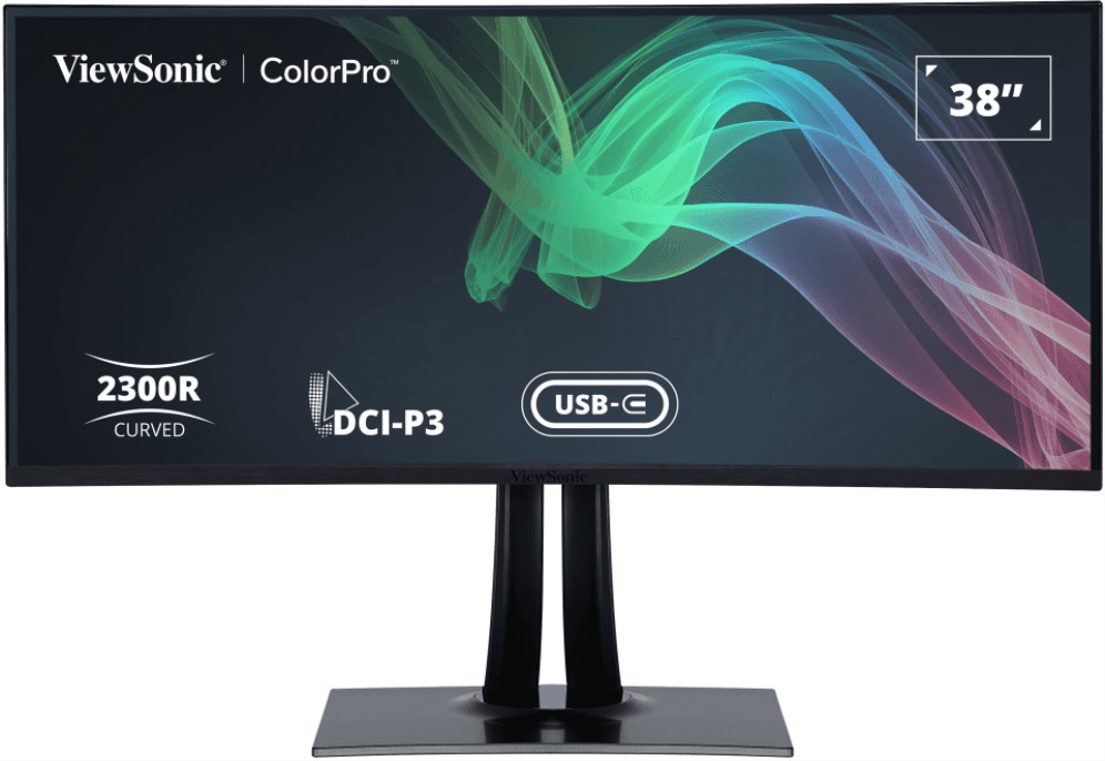 Monitor Viewsonic 38" VP3881A 3840X1600 Quad Hd+ Led Negro — imagen 1