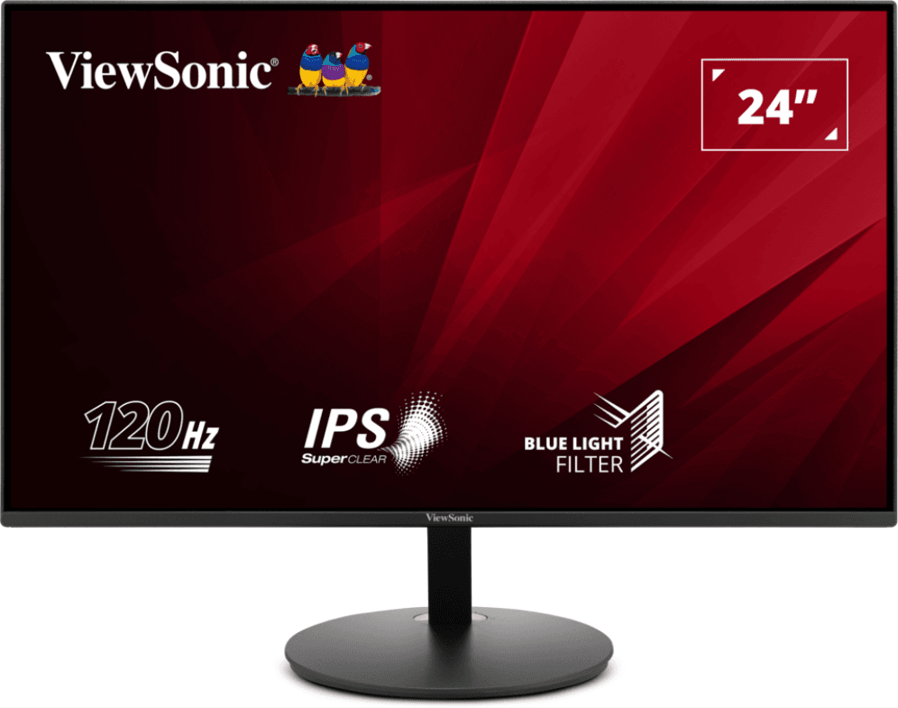 Monitor Viewsonic VA24E1-H 24" Fhd Ips Monitor Vga Hdmi 120Hz — imagen 1