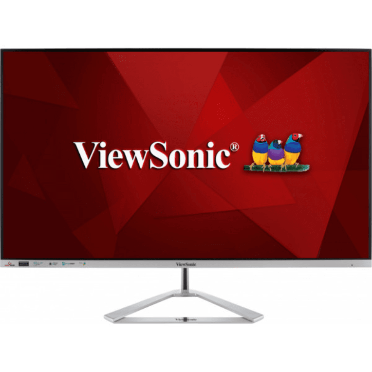 Monitor Viewsonic Vx3276-2K-Mhd-2 31.5" Slim Ips Wqhd Hdmi Dp Mdp Mm