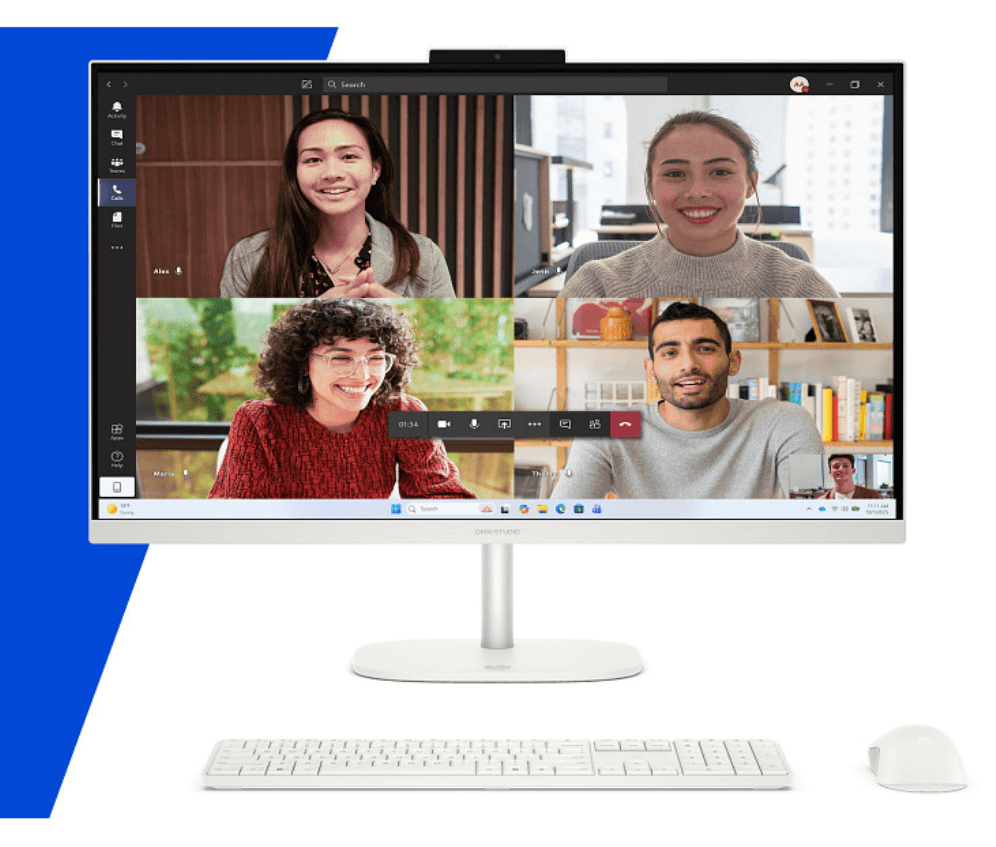 Ordenador All-in-One Hp Omnistudio 27-CU0033NS intel Core5-120U 24Gb 1Tb 27" FreeDos — imagen 1