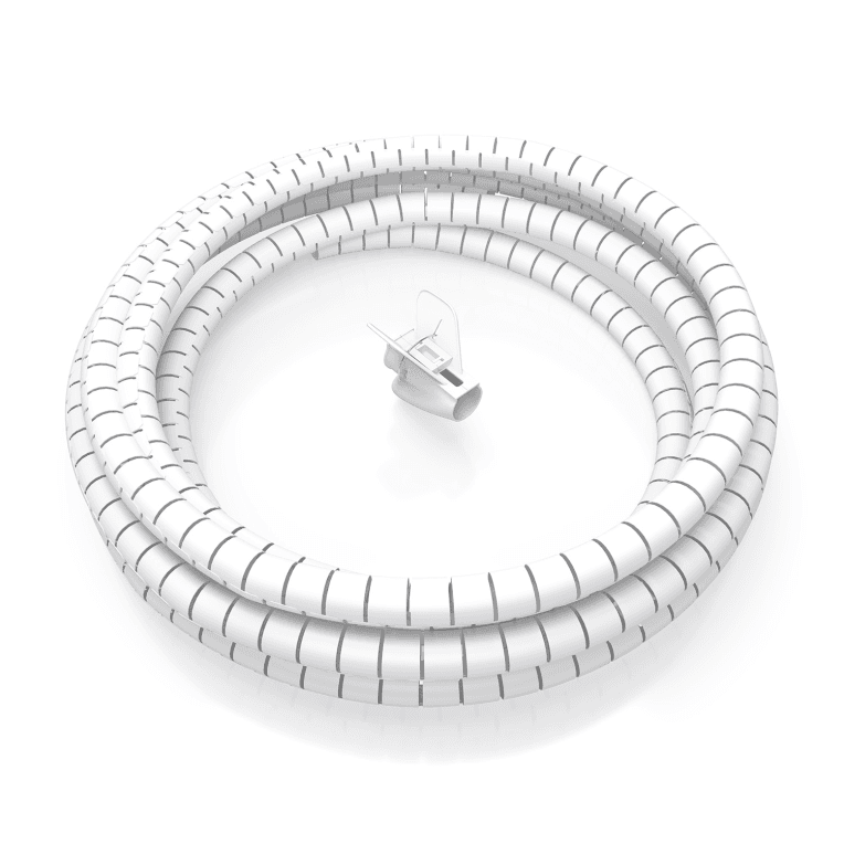 ORGANIZADOR CABLE AISENS EN ESPIRAL 25MM BLANCO 1.0M