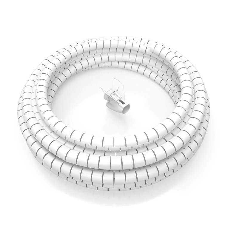 ORGANIZADOR CABLE AISENS EN ESPIRAL 25MM BLANCO 2.0M