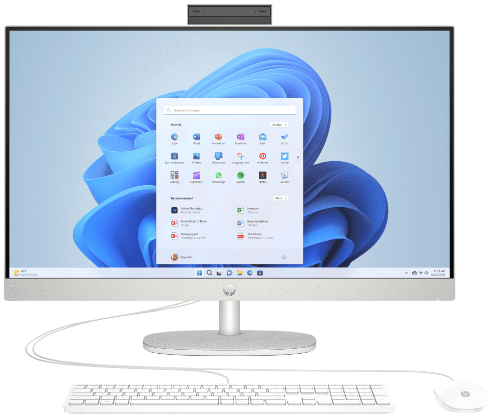 PC AIO HP OMNISTUDIO 27-CR0129NS i5-1335U 16GB 512GB 27" FDOS — imagen 1