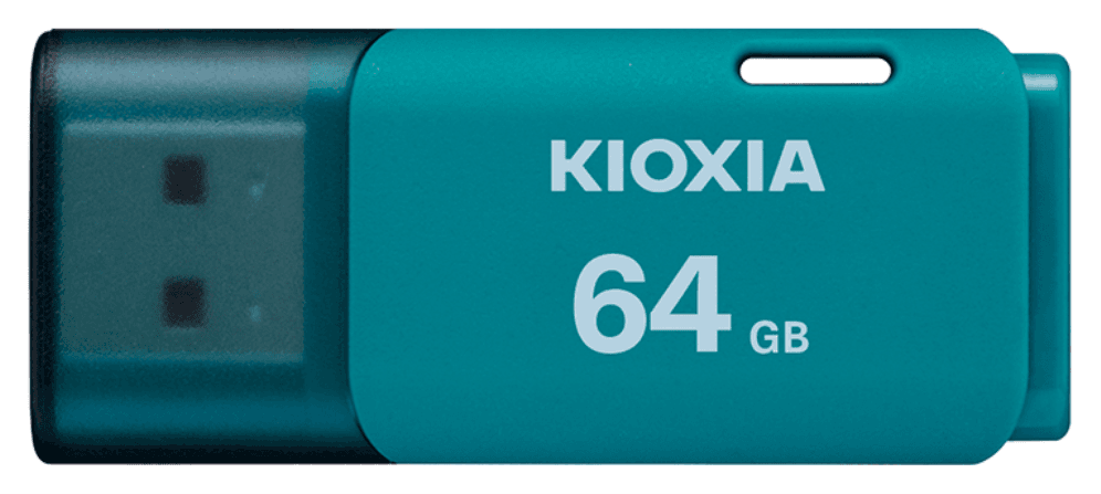 Pendrive USB 2.0 Kioxia 64GB U202 Aqua LU202L064GG4 — imagen 1