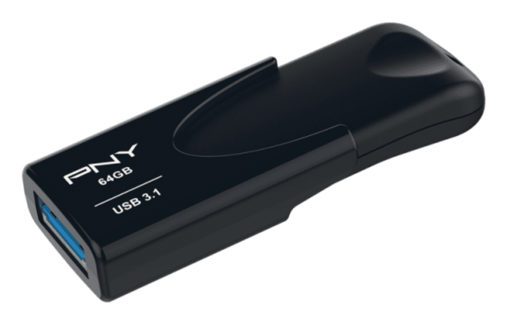 Pendrive USB 3.1 Pny 64GB Attache 4 FD64GATT431KK-EF — imagen 1