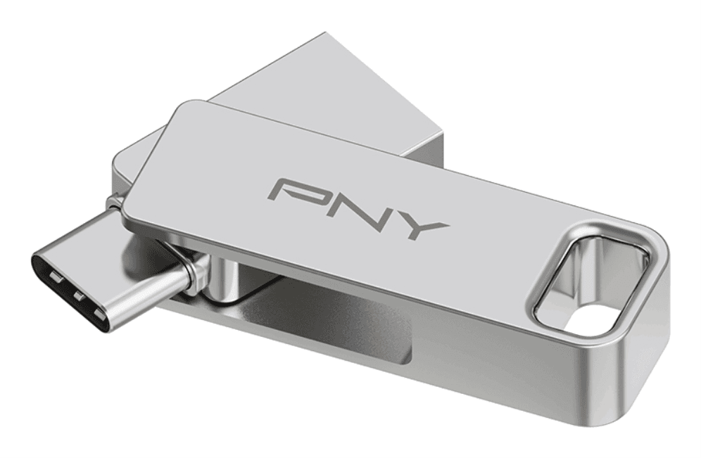 Pendrive USB 3.2 Pny 64GB Duo Link Type-C Dual P-FDI64GDULINKTYC-GE — imagen 1