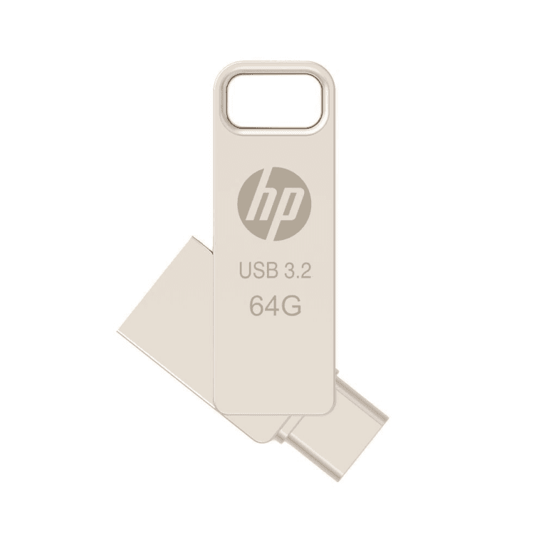 Pendrive USB 3.2 Pny 64GB X206C-A OTG Tipo-C Metal HPFD206C-A-64 — imagen 1