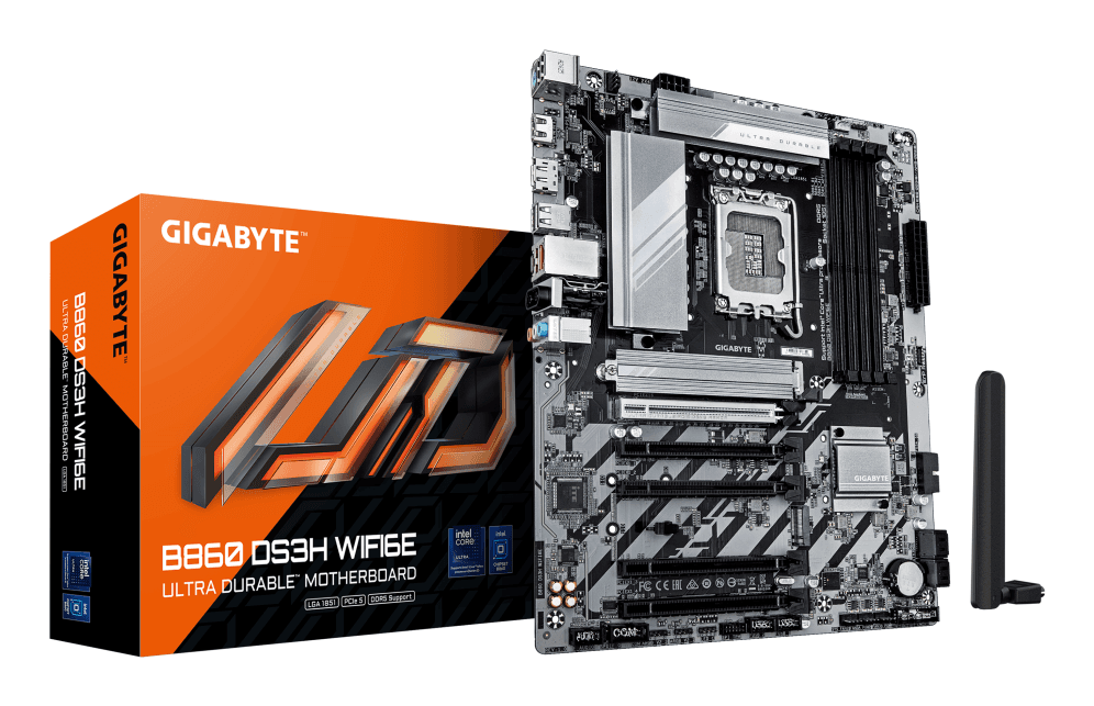 Placa Base Gigabyte B860 DS3H AM5 ATX 4xDDR5 WiFi6E — imagen 1