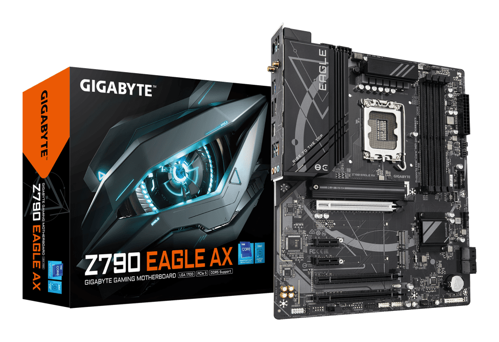 Placa Base Gigabyte Z790 Eagle AX LGA1700 ATX 4xDDR5 — imagen 1