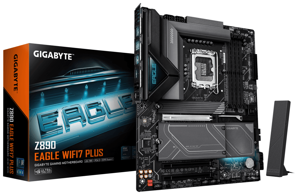 Placa Base Gigabyte Z890 Eagle LGA1851 Wifi7 4xDDR5 ATX — imagen 1