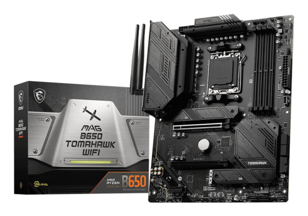 Placa Base MSI MAG B650 TOMAHAWK WIFI AM5 ATX 4xDDR5 — imagen 1