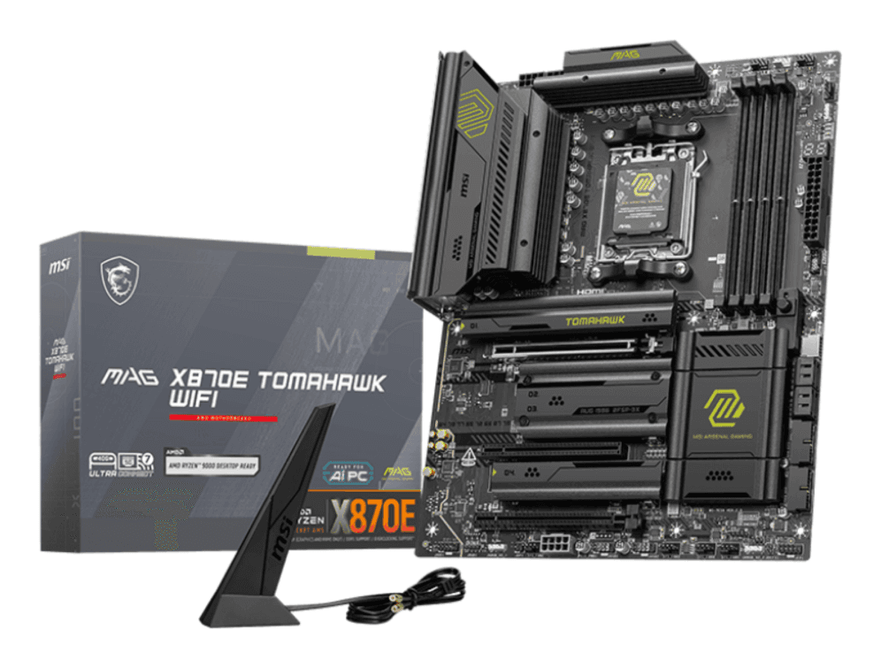 Placa Base MSI MAG X870E Tomahawk WiFi AM5 ATX 4xDDR5 — imagen 1