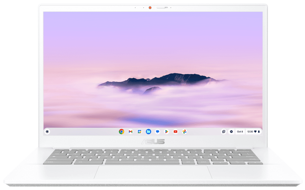 Portátil ASUS Chromebook Plus CX34 CX3402CVA-PQ1339 intel Core3 100U 8Gb 256Gb 14" FullHD Blanco ChromeOS — imagen 1
