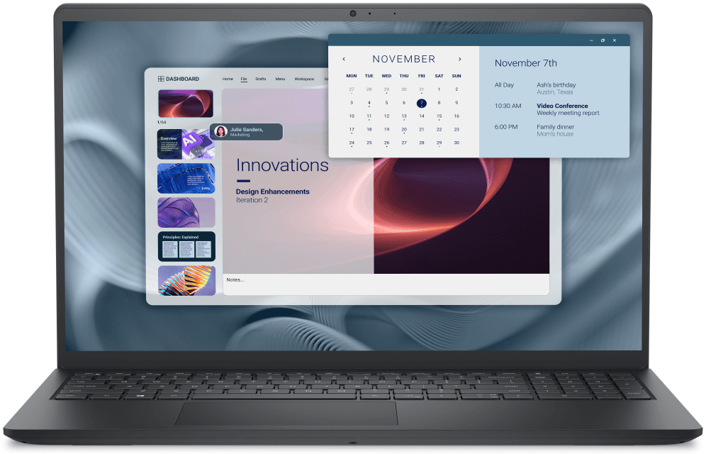 PORTATIL DELL PRO 15 ESSENTIAL PV15250 i7-1355U 16GB 512GB 15.6"FHD W11H — imagen 1