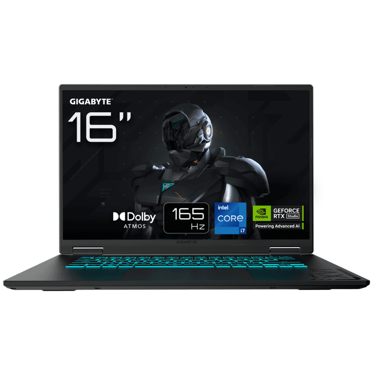 Portátil Gigabyte A16 CVHI3ES864SD intel i7-13620H 32Gb 1Tb 16"WUXGA FreeDOS