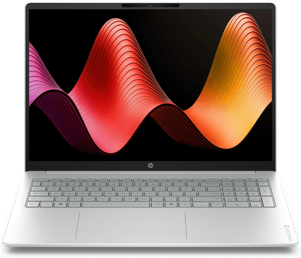 PORTATIL HP OMNIBOOK 3 16-bu0064ns CORE 3 100U 8GB 512GB 16" FDOS PLATA noAC — imagen 1