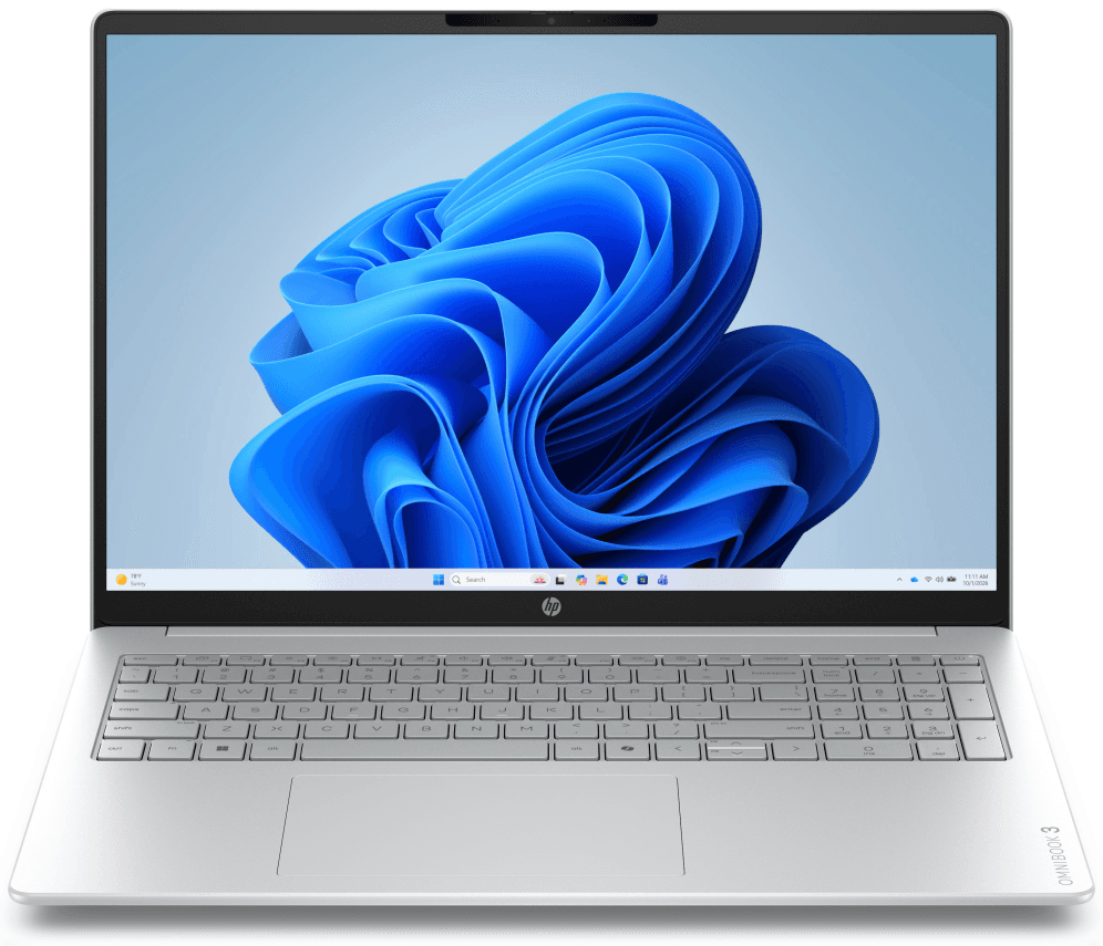 PORTATIL HP OMNIBOOK 3 16-bw0009nsx R7-250 16GB 512GB 16" W11H PLATA noAC — imagen 1