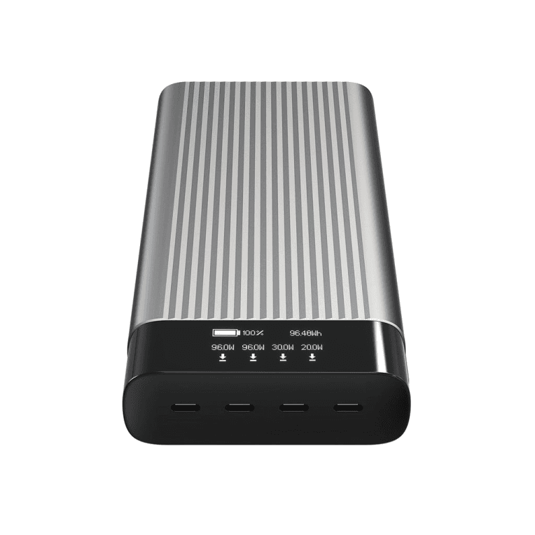 Power Bank Hyper HyperJuice 245W USB-C 100Wh Battery Pack With OLED Display — imagen 1