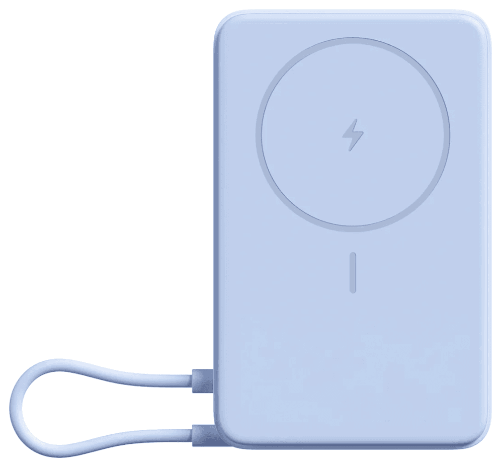 POWERBANK XIAOMI 33W MAGNETIC POWER BANK 10000 BUILT-IN STAND BLUE 1 — imagen 1