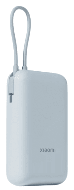 POWERBANK XIAOMI POWER BANK 10000MAH INTEGRATED CABLE ICE BLUE 1 — imagen 1