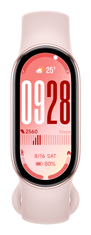 PULSERA DE ACTIVIDAD XIAOMI SMART BAND 10 MYSTIC ROSE