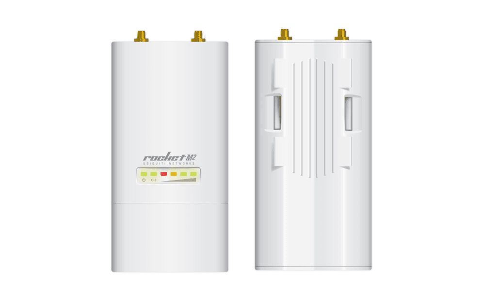 Punto de acceso Ubiquiti Rocket M2 Airmax 2.4GHz para enlaces inalámbricos — imagen 1
