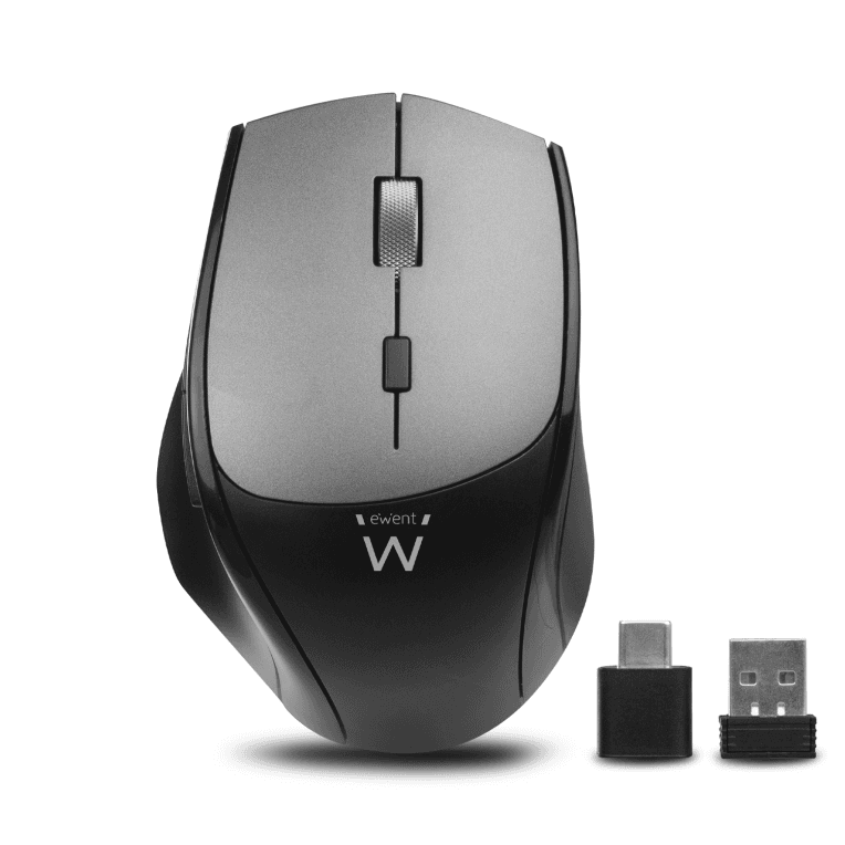 Ratón Ewent Conexion Dual USB-A o USB-C Inalámbrico Pilas — imagen 1