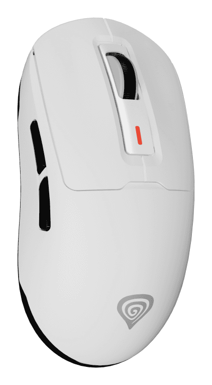 Ratón Gaming Genesis Zircon 660 Wireless/Cable/BT 12000 DPI Blanco Ultraliviano — imagen 1