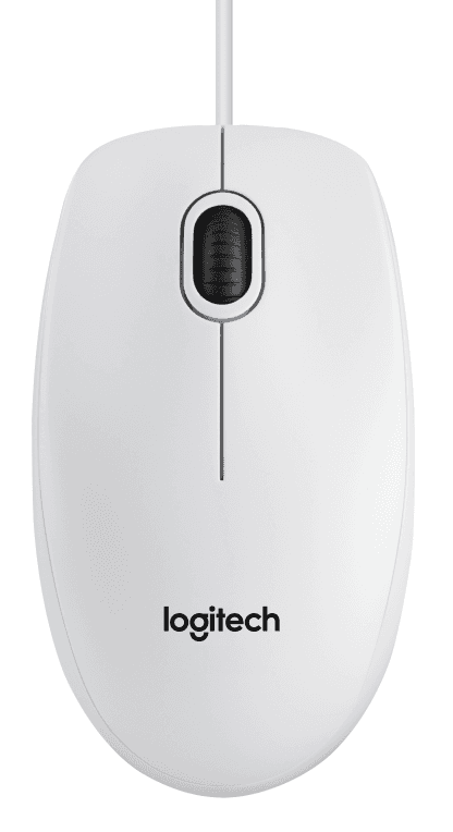 Ratón Logitech B100 Blanco USB