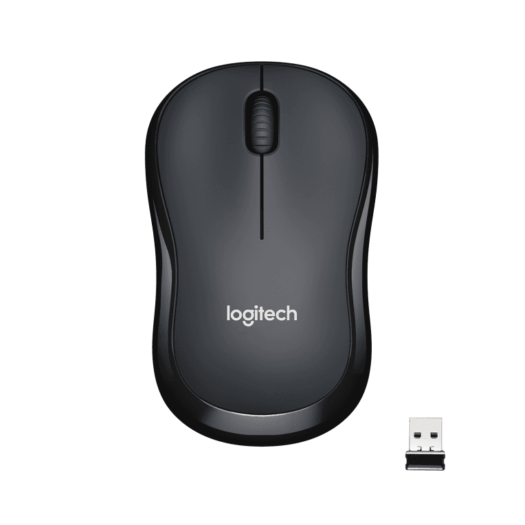 Ratón Logitech M220 Silent Negro RF Inalámbrico Pilas