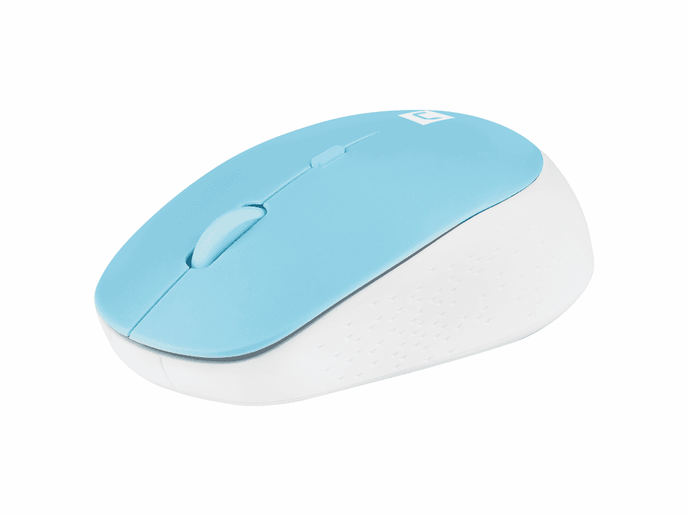 Ratón Natec Harrier 2 Óptico 1600DPI Azul/Blanco Bluetooth Pilas — imagen 1