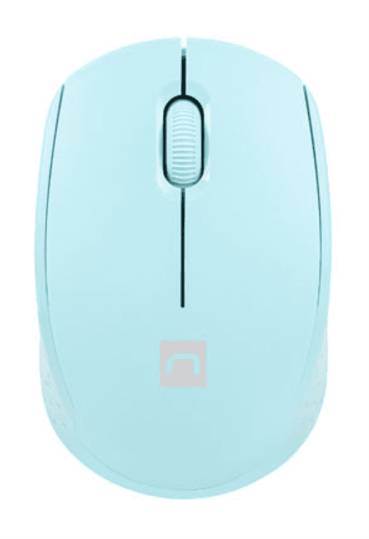 Ratón Natec Stork Óptico 1600 DPI Azul RF Inalámbrico Pilas — imagen 1