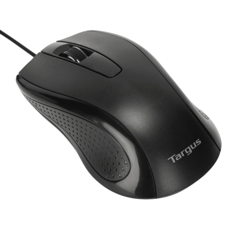Ratón Targus USB 1000DPI Antimicrobiano Óptico Negro USB — imagen 1