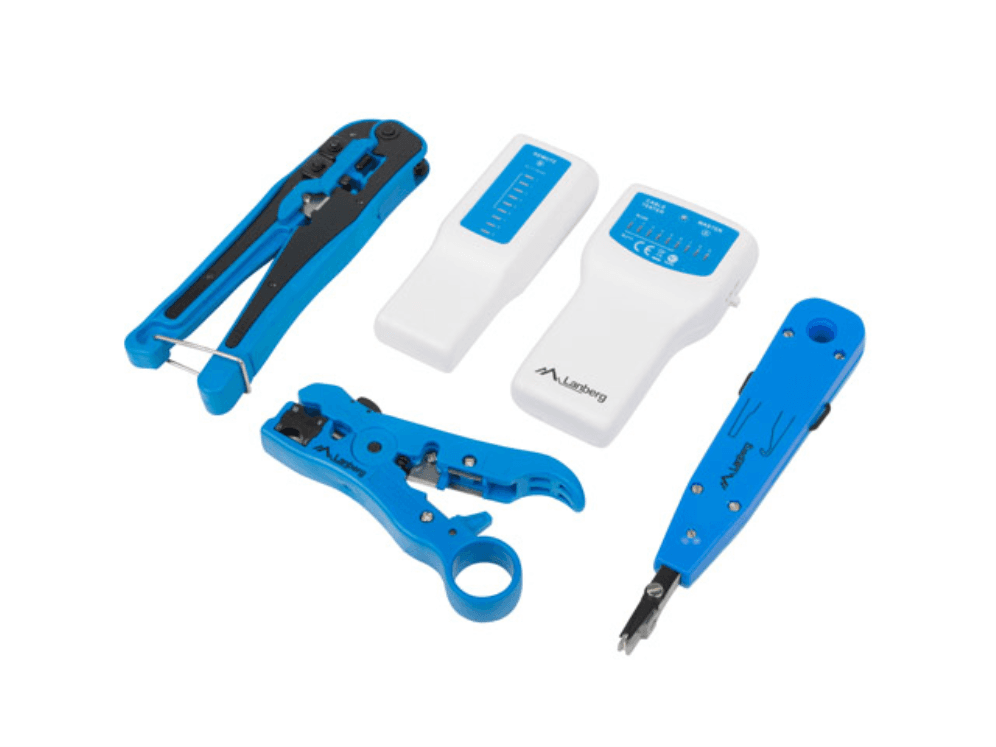 Set Herramientas Lanberg Network Universal con Cable Tester