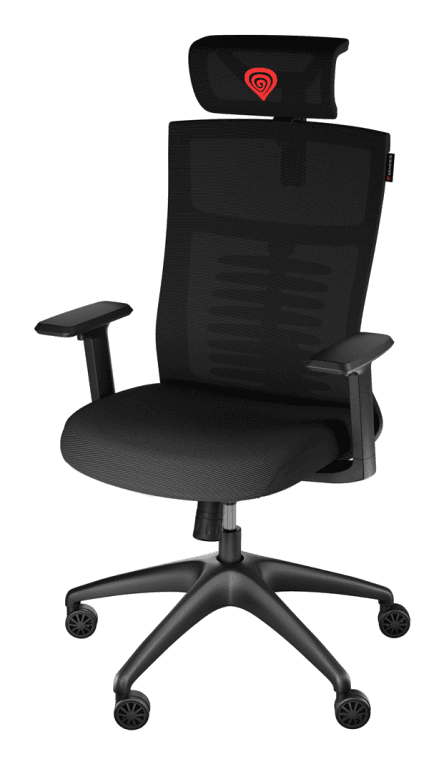 Silla Gaming Genesis Astat 200 G2 Ergonómica Gaslift 4 120kg Negra