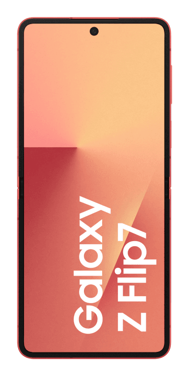 SmartPhone Samsung Galaxy Z Flip7 12GB 512GB 5G CoralRed — imagen 1