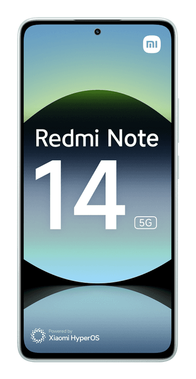 SmartPhone Xiaomi Redmi Note 14 5G 6.67 8GB/256GB Coral Green — imagen 1