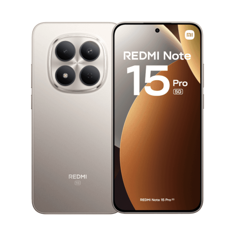 SmartPhone Xiaomi Redmi Note 15 Pro 5G 6.83 12GB/512GB Titanium Color — imagen 1