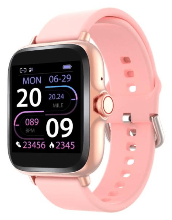 SmartWatch Denver SWC-156ROMK3 1.44" Bluetooth con frecuencia cardia Rosa — imagen 1