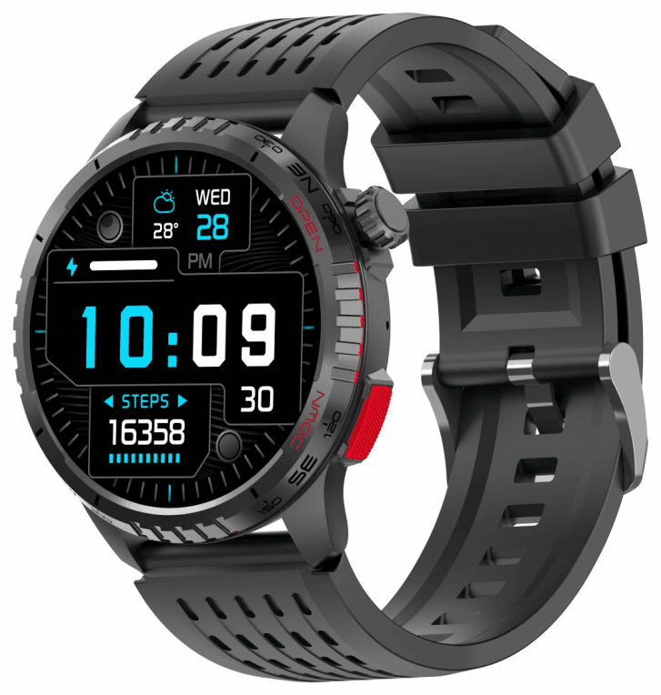 SmartWatch Denver SWG-345B 1.43" GPS Bluetooth con frecuencia cardiaca y presión arterial — imagen 1