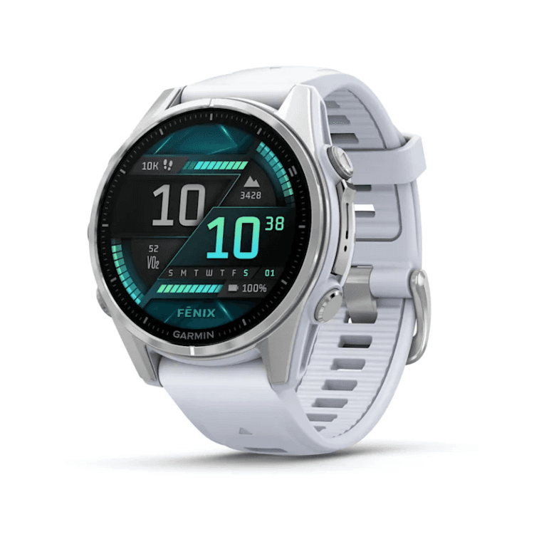 SmartWatch Garmin Fenix 8 Amoled 43mm Acero Blanco — imagen 1