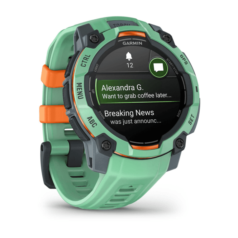 SmartWatch Garmin Instinct 3 45mm Amoled Verde Correa Verde — imagen 1