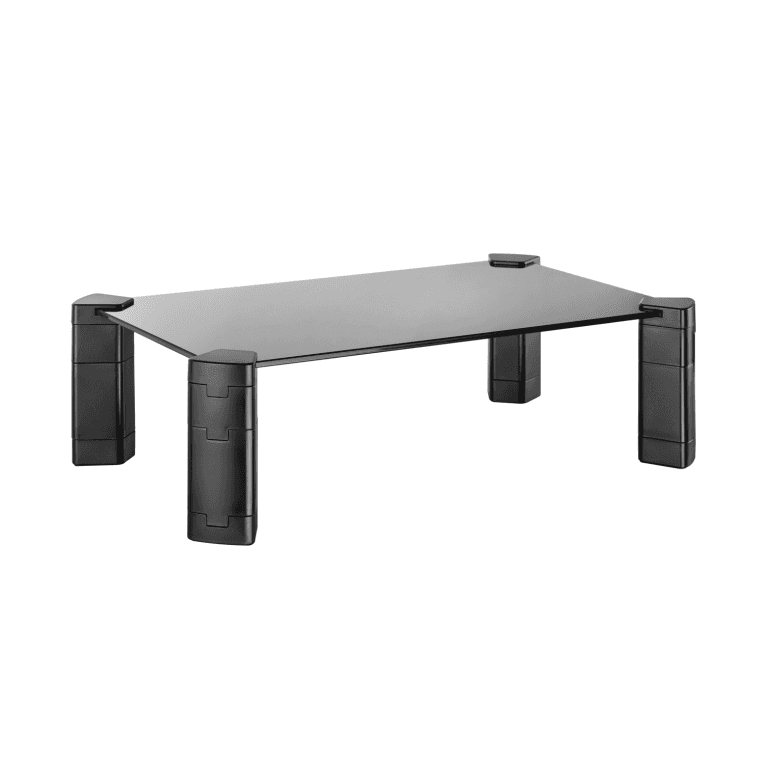 Soporte Aisens MR01C-109 Elevador Cristal Monitor/Portatil Negro — imagen 1