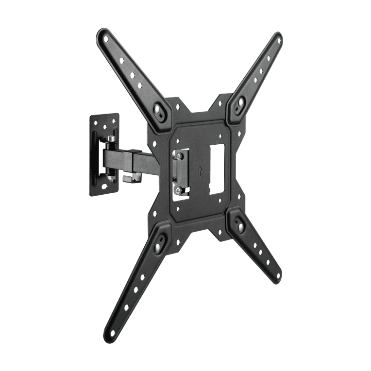 Soporte Aisens Wt55TSE-151 Pared Giratorio Inclinable Monitor/Tv 30Kg 23-55 Negro