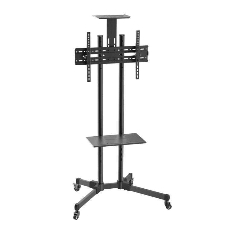 Soporte de Suelo Aisens FT70TE-035 con Ruedas y Bandeja para TV 37-70" — imagen 1