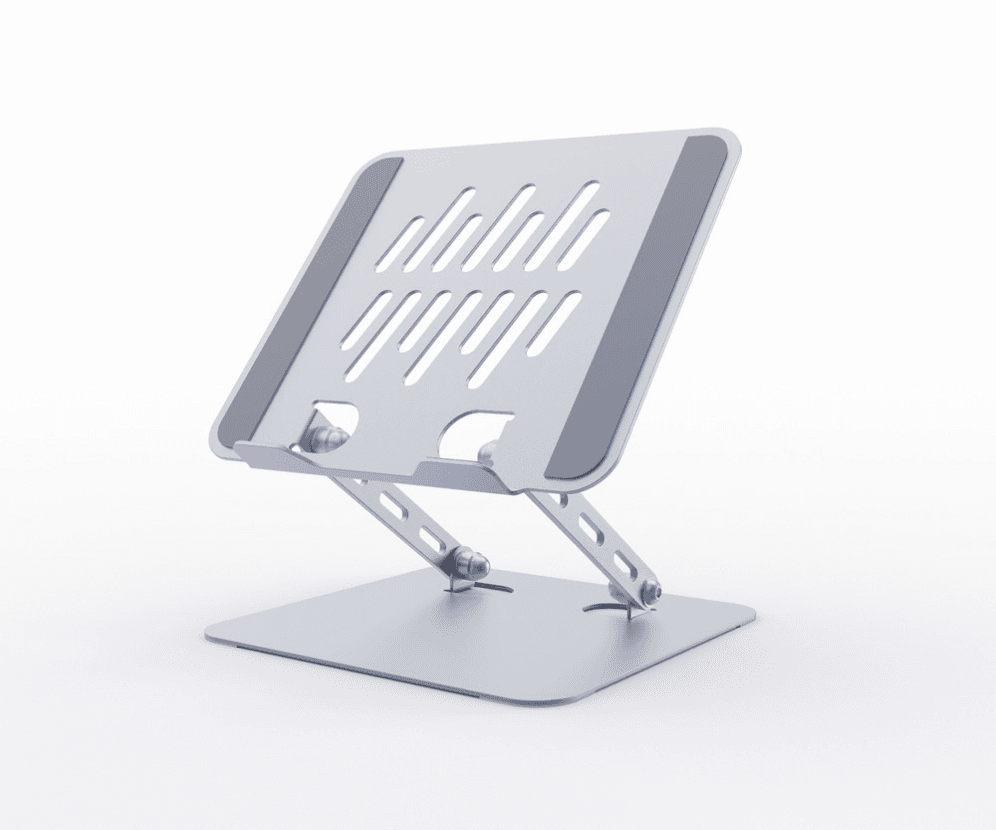 Soporte Gembird Elevador Plegable Portatil Gris Espacial NBS-D1-04 — imagen 1
