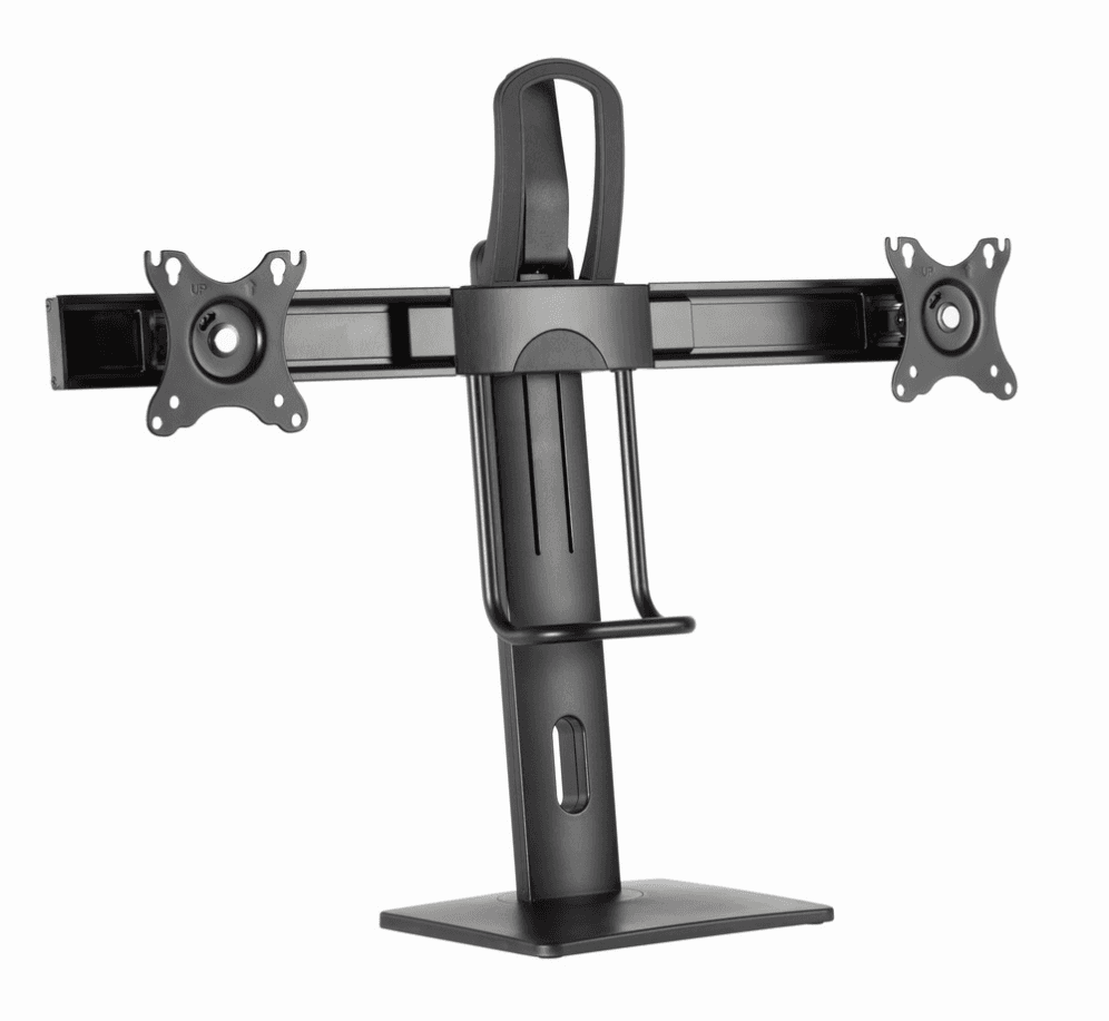 Soporte Gembird MS-D2-01 Mesa Dos Monitores Altura Regulable — imagen 1