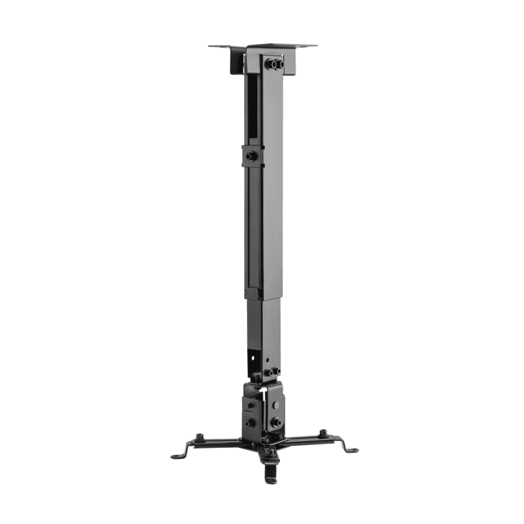Soporte para Proyector Aisens CWP01TSE-047 Techo/Pared Universal Inclinable Extensible 20Kg Negro