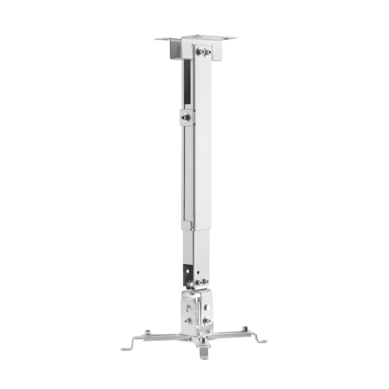 Soporte para Proyector Aisens CWP01TSE-049 Techo/Pared Universal Inclinable Extensible 20Kg Blanco