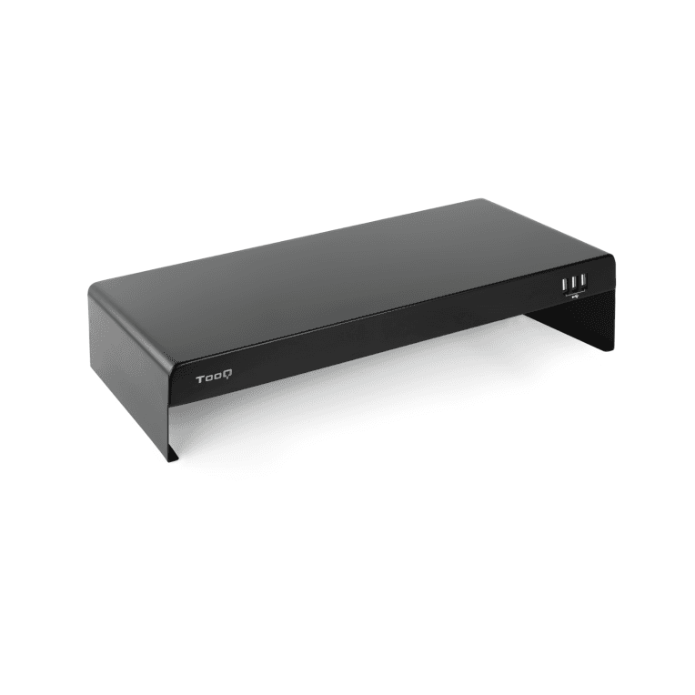 Soporte Tooq TQMR0124 Elevador Monitor Portátil 3 Puertos USB — imagen 1
